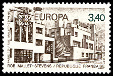 Image du timbre ROB Mallet Stevens Paris 16ème